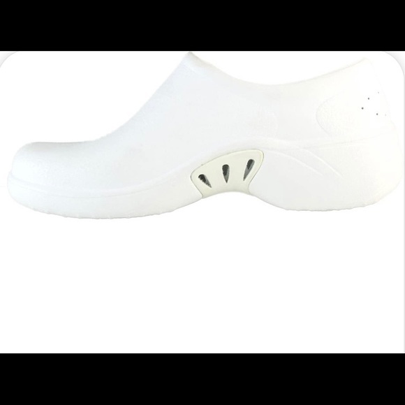 Quark Pro Air II White Lightweight Medical Footwear Slip On Mules Clogs US 12 - Picture 3 of 3